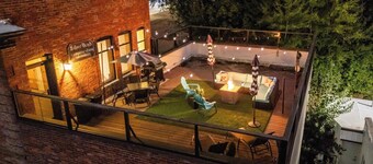 Historic Penthouse Loft | Rooftop Haven