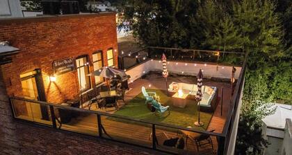 Historic Penthouse Loft | Rooftop Haven