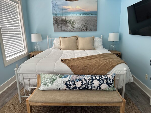 1 habitación, tabla de planchar con plancha, wifi gratis y ropa de cama 