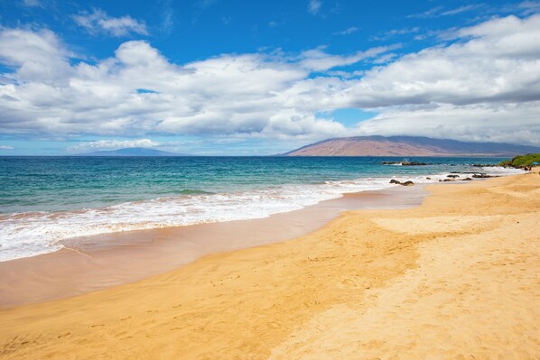 Liegestühle, Strandtücher