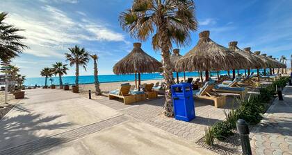 Gorgeous Beachfront Gem With Water Slides