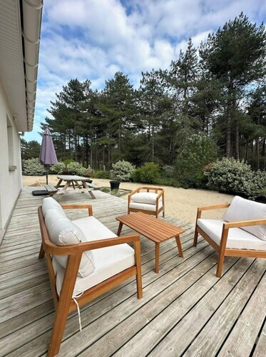 Villa au bord de la pinède