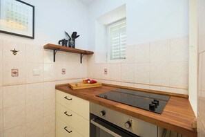 Apartment (2 Bedrooms) | Private kitchen | Oven, toaster, freezer, paper towels