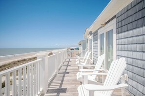 Property grounds - Lighthouse: Oceanfront with Pool and Elevator Near Fishing Pier (Oak Island)