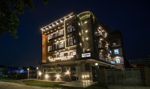 Façade de l’hébergement