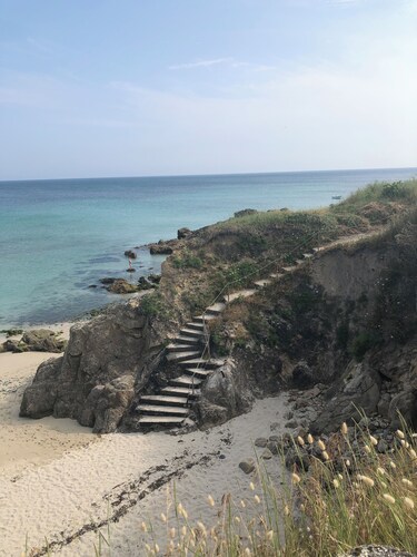 Maison Refaite et Lumineuse, vue Mer, à 5 Minutes de la Plage