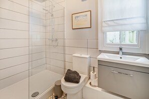 Hair dryer, towels