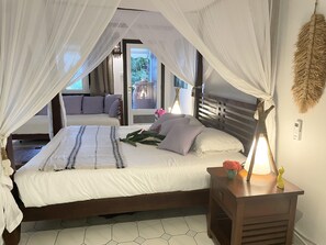 1 chambre, fer et planche à repasser, Wi-Fi gratuit, draps fournis