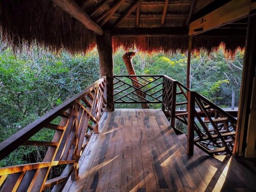 Eco-luxury Cabin 100 meters from Cenote Dos Ojos!