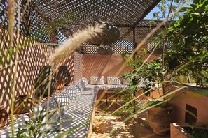 Terrasse sur le toit