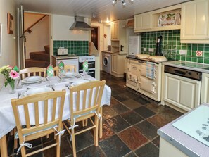 Fridge, dishwasher, electric kettle, toaster