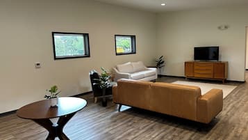 TV connectée, cheminée