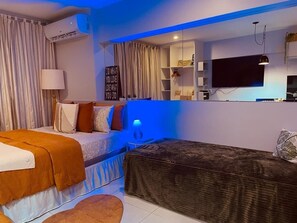 1 chambre, bureau, Wi-Fi gratuit, draps fournis