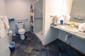 Studio | Bathroom | Towels - Lazy R Cottages: 18 1 Bedroom Cabin (Estes Park)