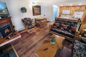 Condo, 1 Bedroom | Living area - Fawn Valley Inn: 205 1 Bedroom Condo (Estes Park)