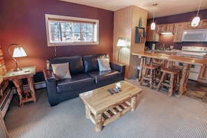 Condo, 1 habitación | Área de sala de estar