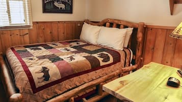 Cabaña, 1 habitación | 1 dormitorio y wifi gratis