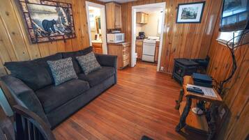 Ferienhütte, 1 Schlafzimmer | Wohnbereich