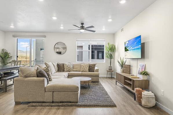 Área de sala de estar | Smart TV