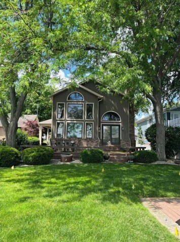 View of house from the Lake!