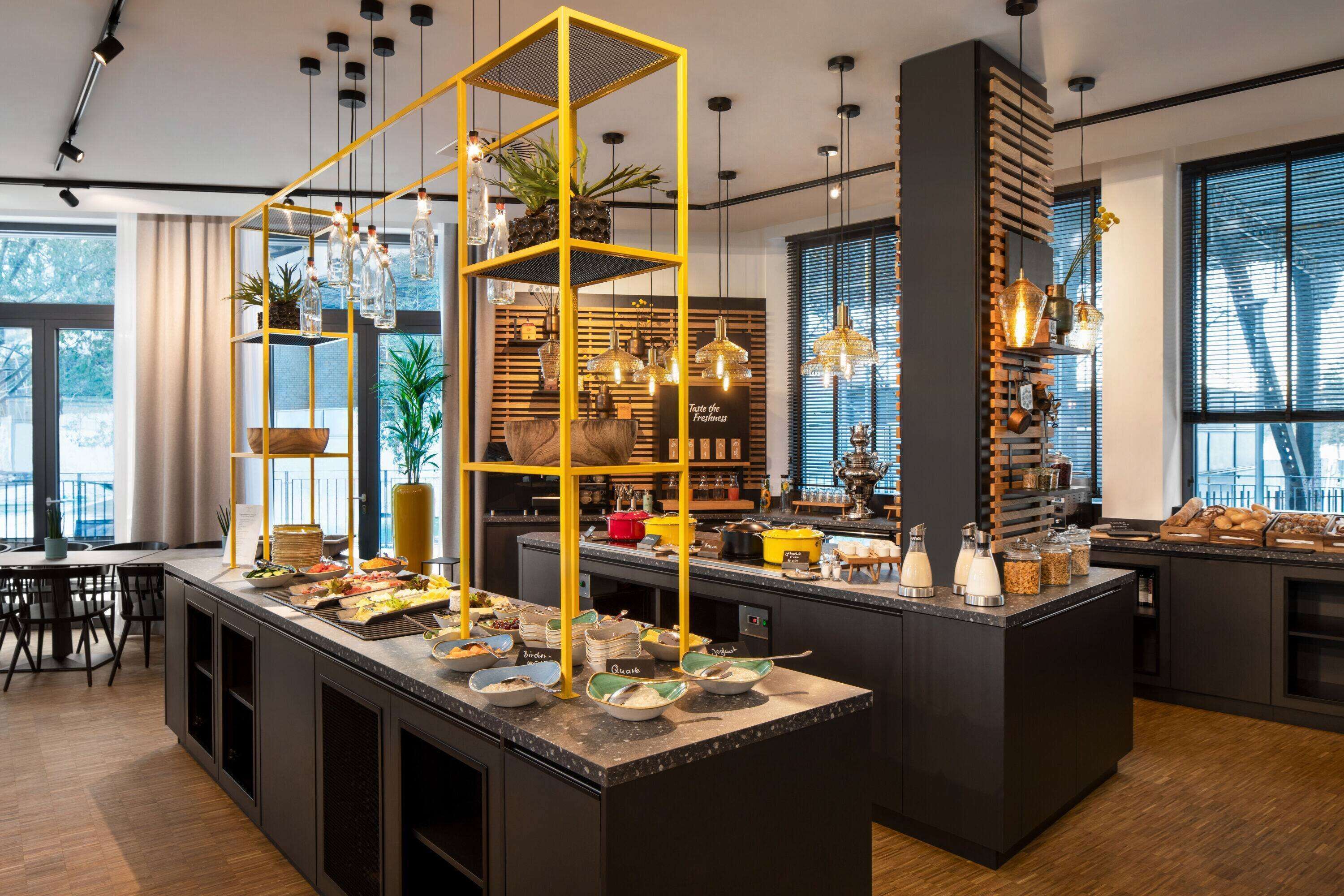 Daily buffet breakfast (EUR 18 per person)