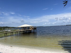 Sun-loungers, beach towels