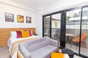 Apartamento básico | 1 quarto, Wi-Fi de cortesia