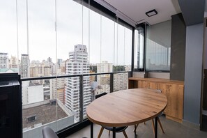 Apartamento | Opções para refeição ao ar livre