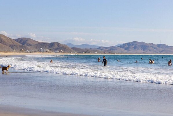 Beach nearby