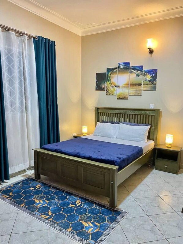 Apartamento | 1 dormitorio, tabla de planchar con plancha, wifi gratis y ropa de cama