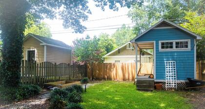 Elmwood’s Blue Bungalow
