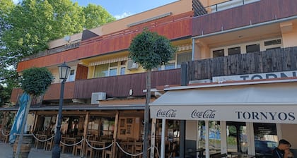 100 lépés - 100 steps - Apt with huge terrace next to the thermal bath