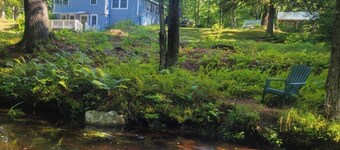 Tamworth cozy cottage on a brook with trails