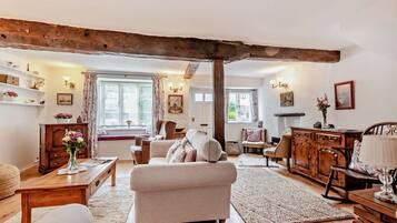 TV, fireplace, DVD player