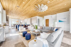 Smart TV, foosball, offices