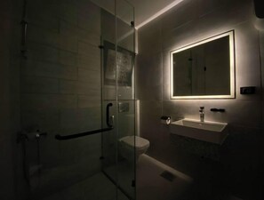 Shower, soap - Minimal studio in Zamalek (Zamalek)