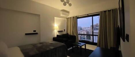 1 غرفة نوم وواي فاي وملاءات أسرّة