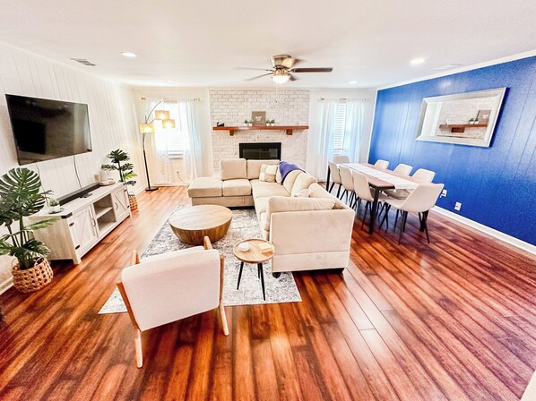 Smart TV, foosball, table tennis, offices