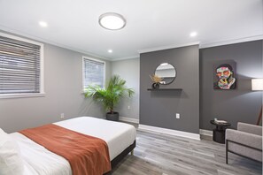 1 habitación, tabla de planchar con plancha, wifi y ropa de cama 