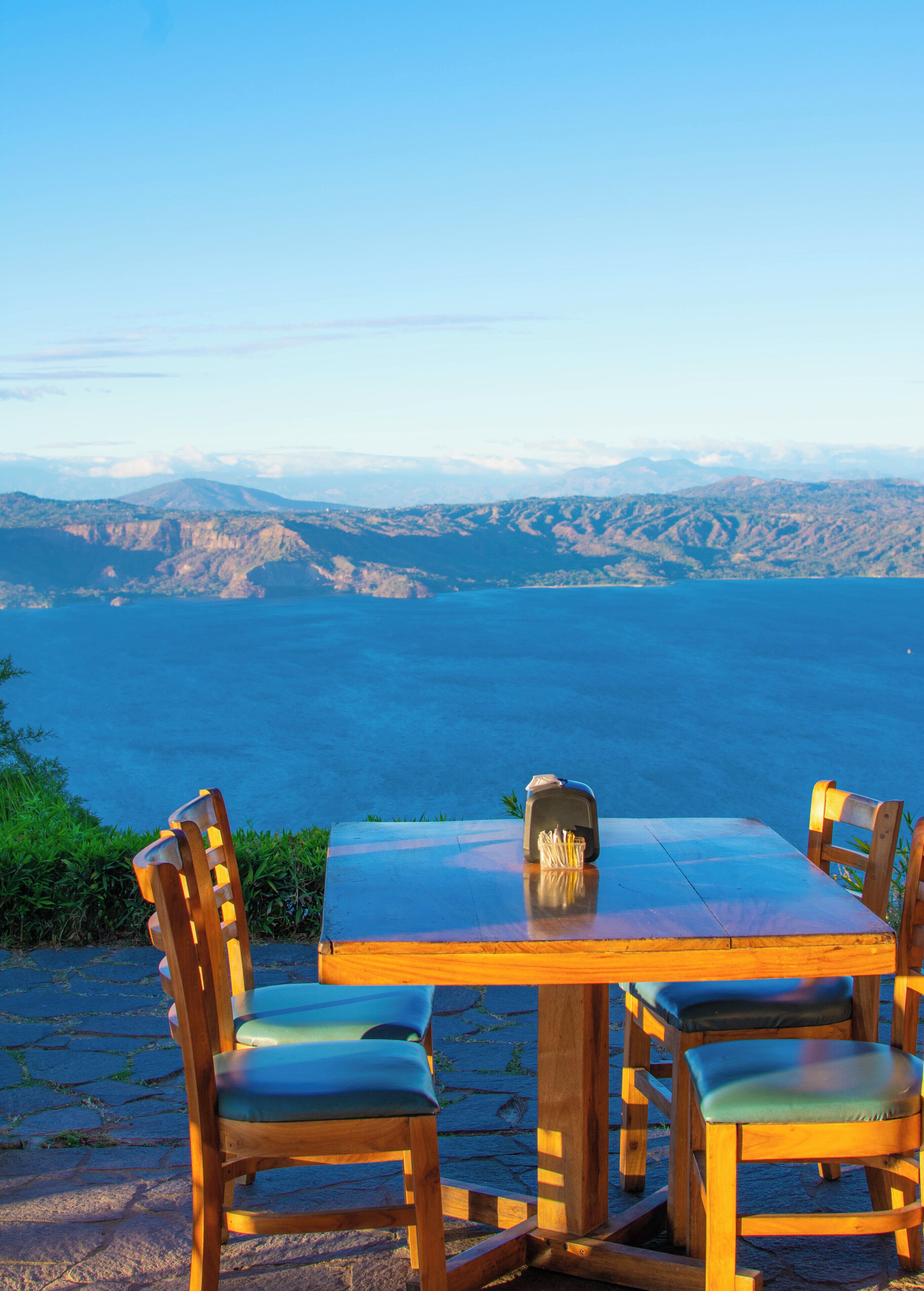 Opções para refeição ao ar livre