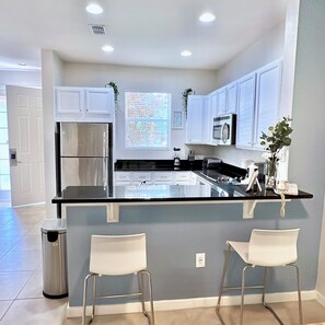 Fridge, microwave, oven, stovetop - Escape! Top Resort Townhome, a few minutes from Disney and other attractions! (Kissimmee)