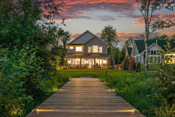 Exterior - 5 Pines on Trout- Trout Lake|3 SN Porch|Firepit (Crosslake)