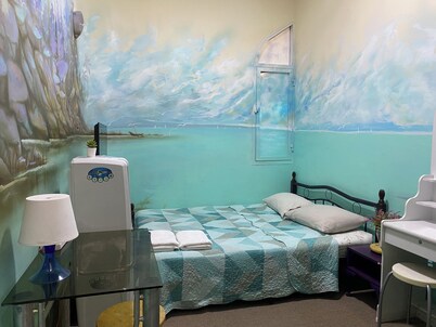 Private room with attached bathroom - Central Bus Terminal