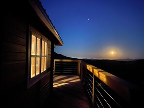Terrace/patio - Wine Country Cabin Near San Diego - on private 9 acres  (Ramona)