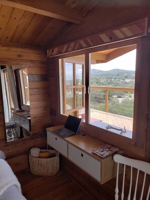 Interior - Wine Country Cabin Near San Diego - on private 9 acres  (Ramona)