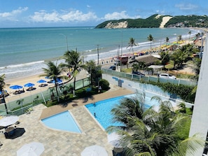 Vue sur la plage/l’océan