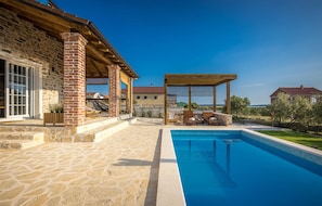 Piscine chauffée