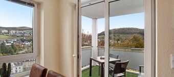Holiday flat "FeWo am Hennesee" with balcony and far view