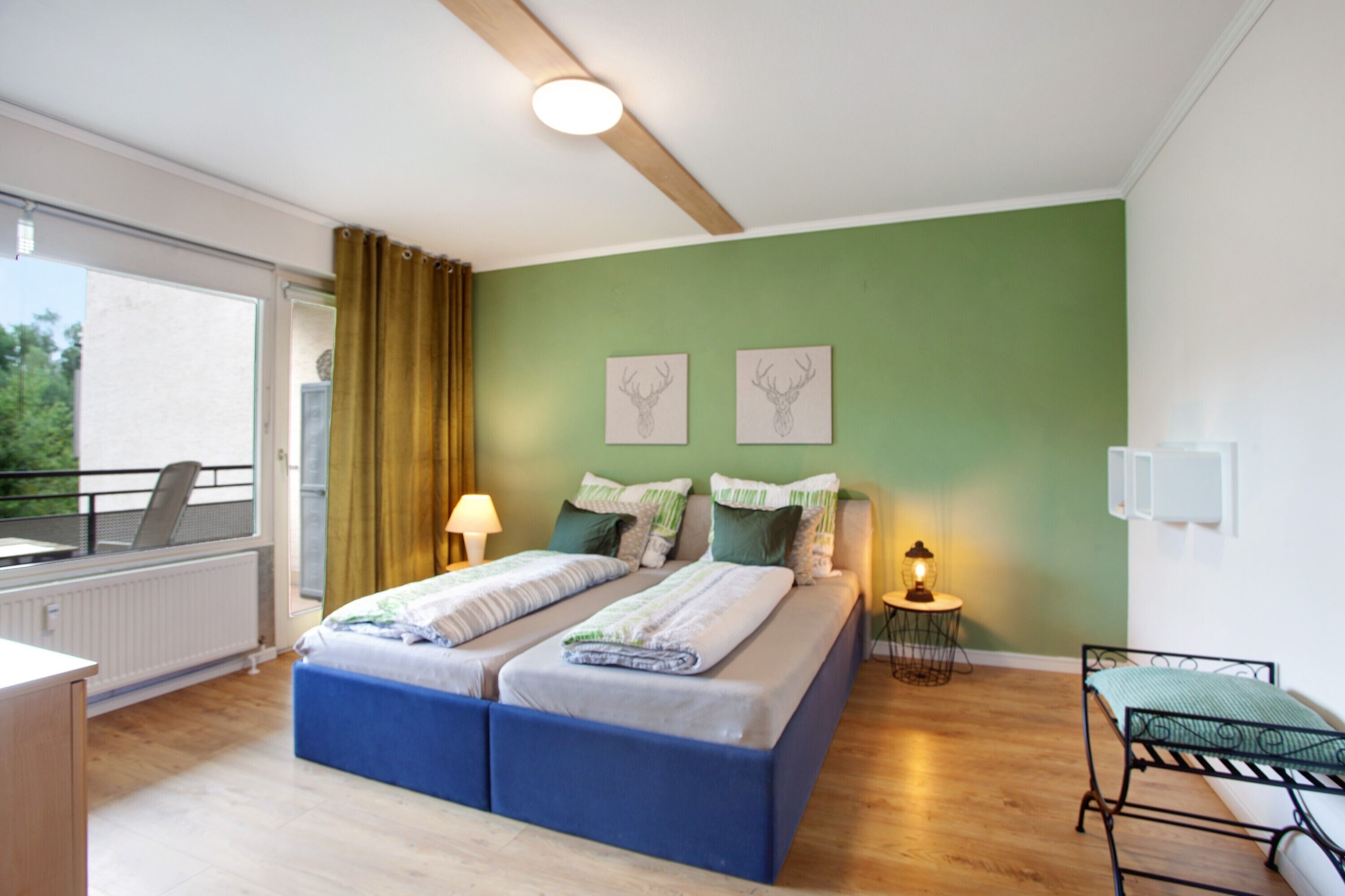 2 Schlafzimmer, Bügeleisen/Bügelbrett, kostenloses WLAN, Bettwäsche