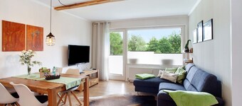 Apartment 'Kleine Auszeit' with Shared Garden, Balcony and Wi-Fi